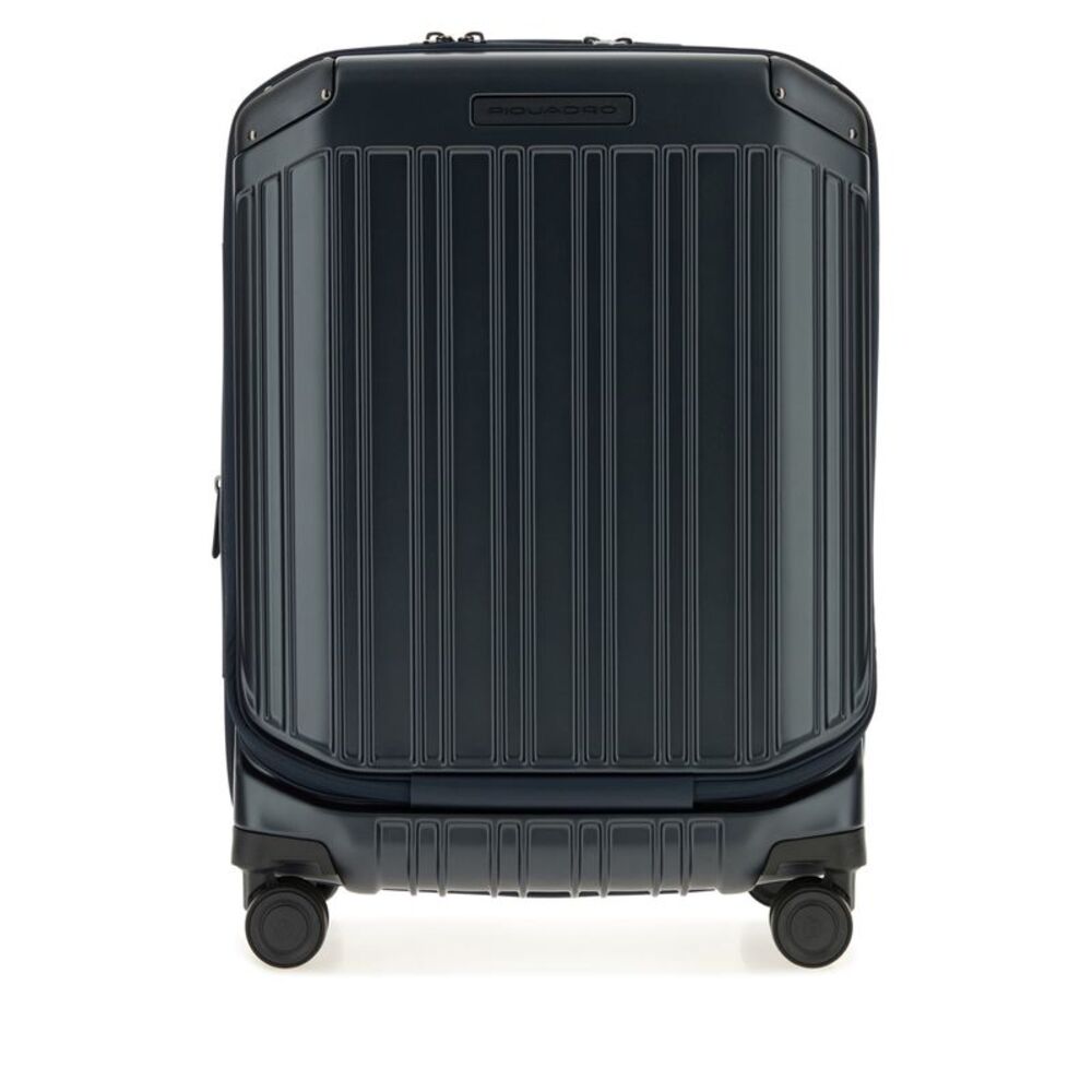 Piquadro Men Trolley Cabin Front_ Middle Open 4 Ruote Polic_Esp